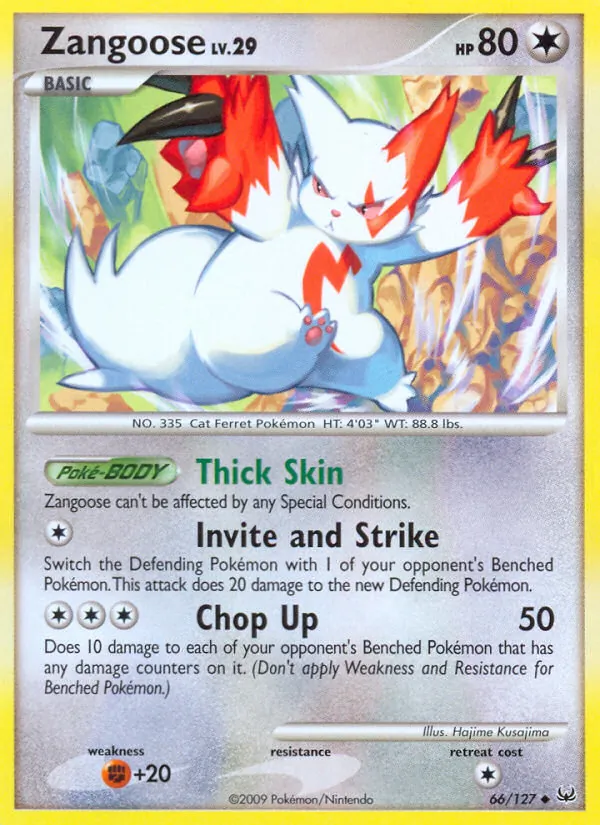 Zangoose #66/127