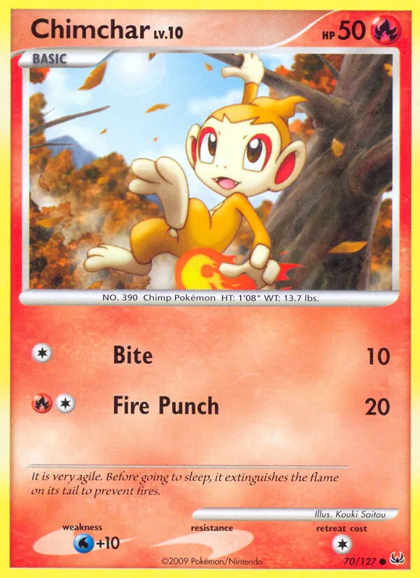 Chimchar #70/127