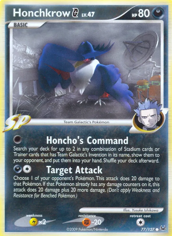 Honchkrow G #77/127