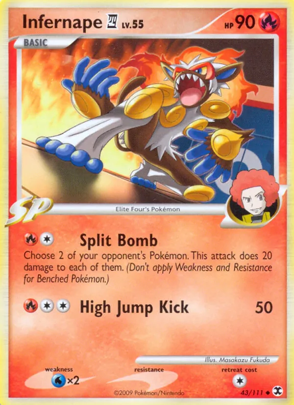 Infernape 4 #43/111