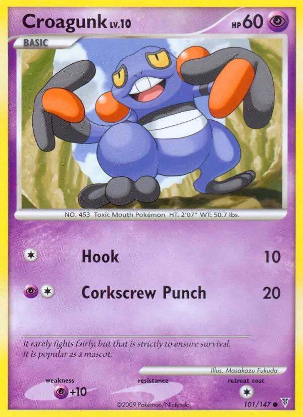 Croagunk #101/147