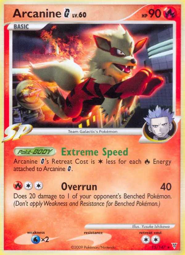 Arcanine G #15/147