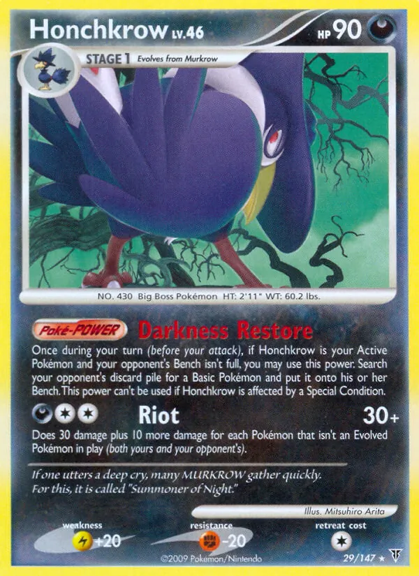 Honchkrow #29/147