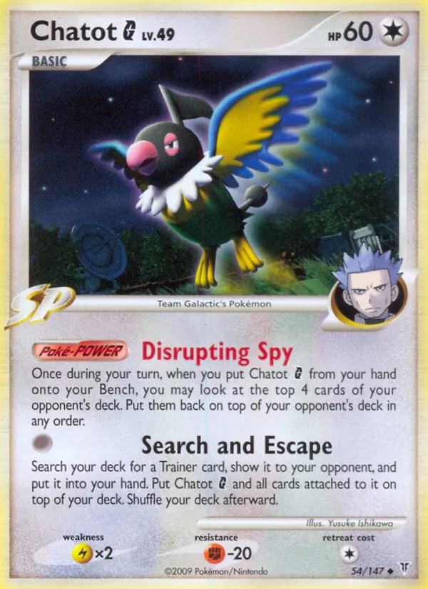 Chatot G #54/147