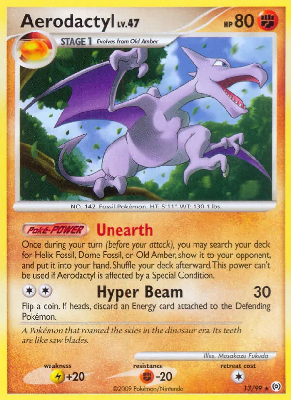 Aerodactyl #13/99