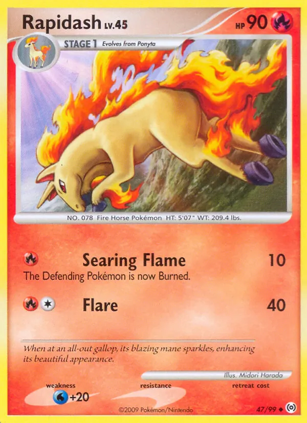 Rapidash #47/99