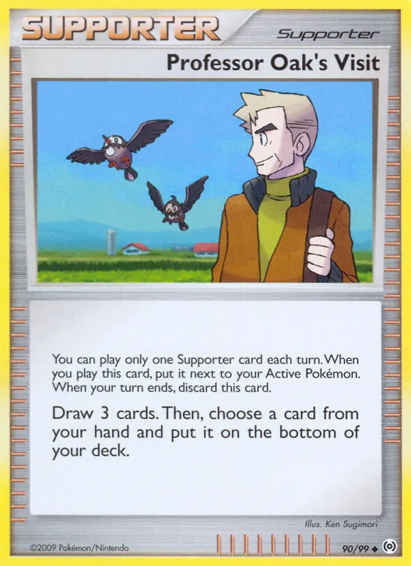 Professor Oak's Visit, Arceus #90/99