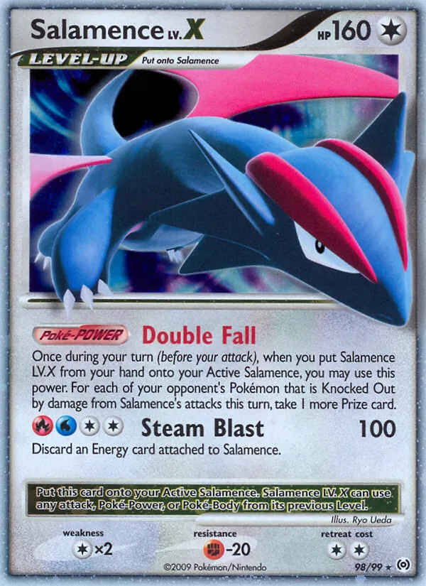 Salamence LV. X #98/99