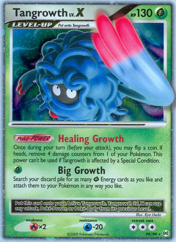 Tangrowth LV. X #99/99
