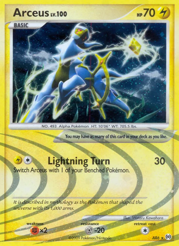 Arceus #AR6/99