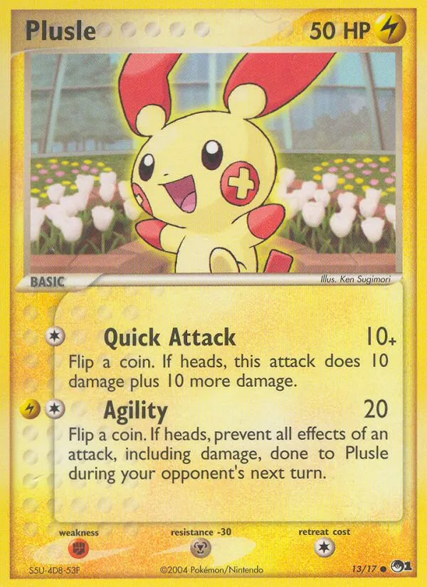Plusle #13/17