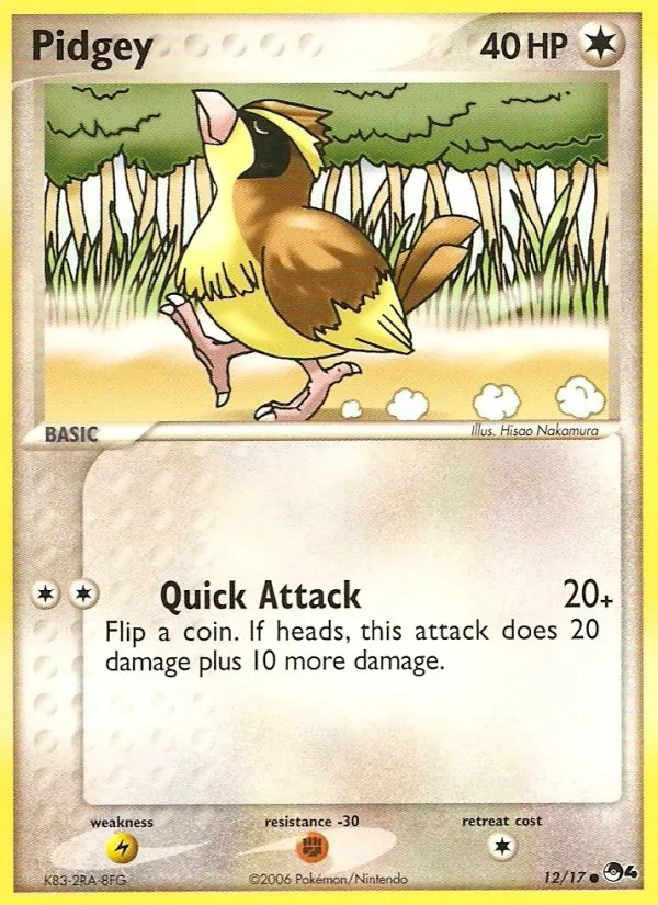 Pidgey #12/17