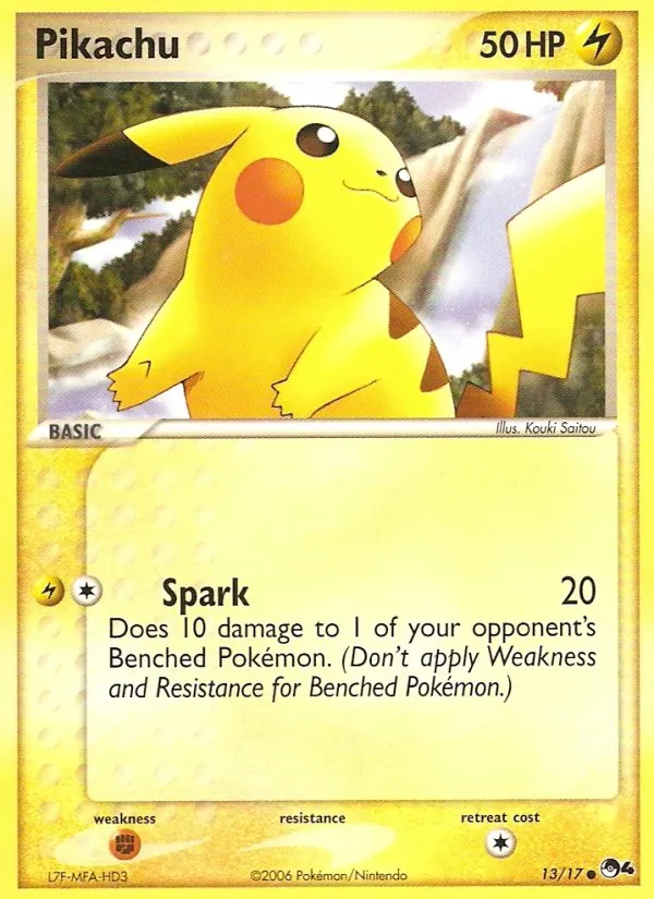 Pikachu #13/17