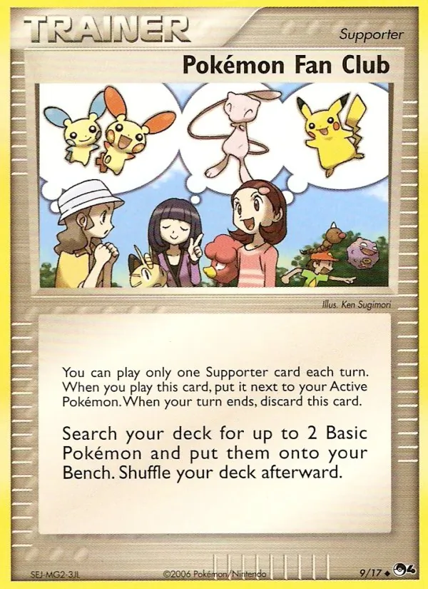 Pokémon Fan Club, POP Series 4 #9/17