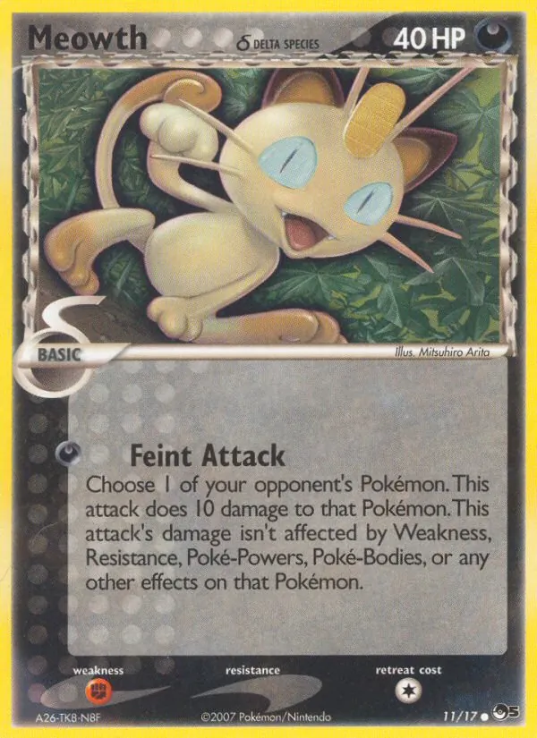 Meowth δ #11/17
