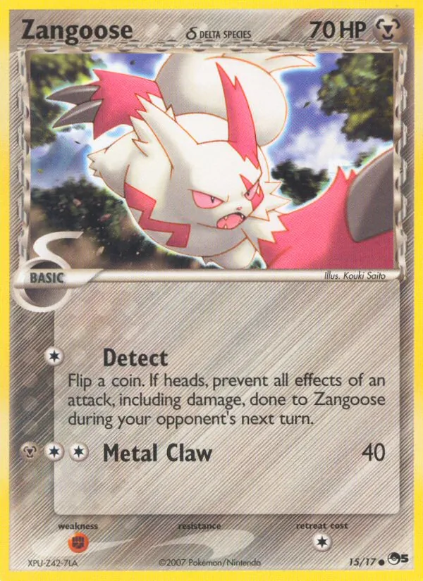 Zangoose δ #15/17