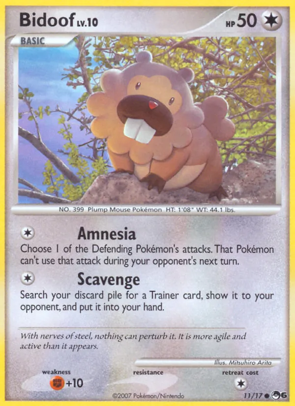 Bidoof #11/17