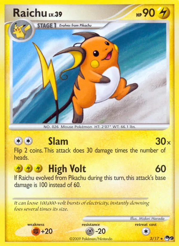 Raichu #3/17