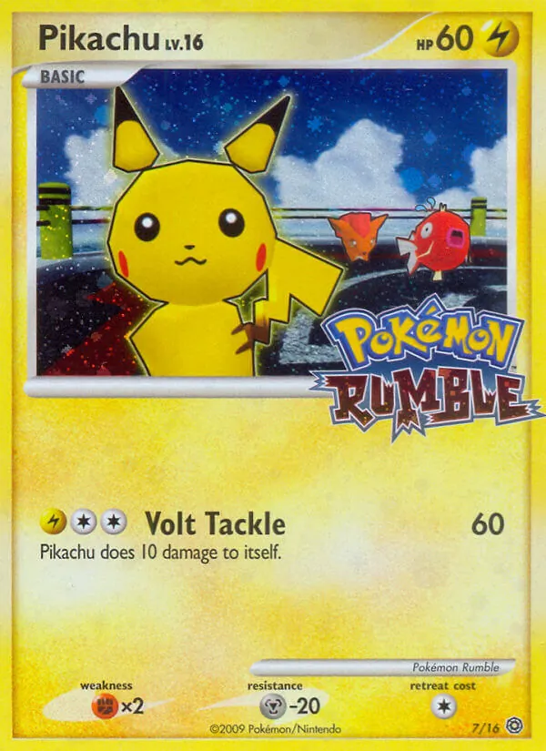 Pikachu #7/16