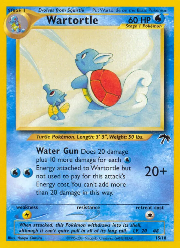 Wartortle #15/18