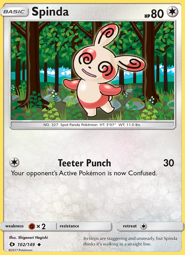 Spinda #102/149