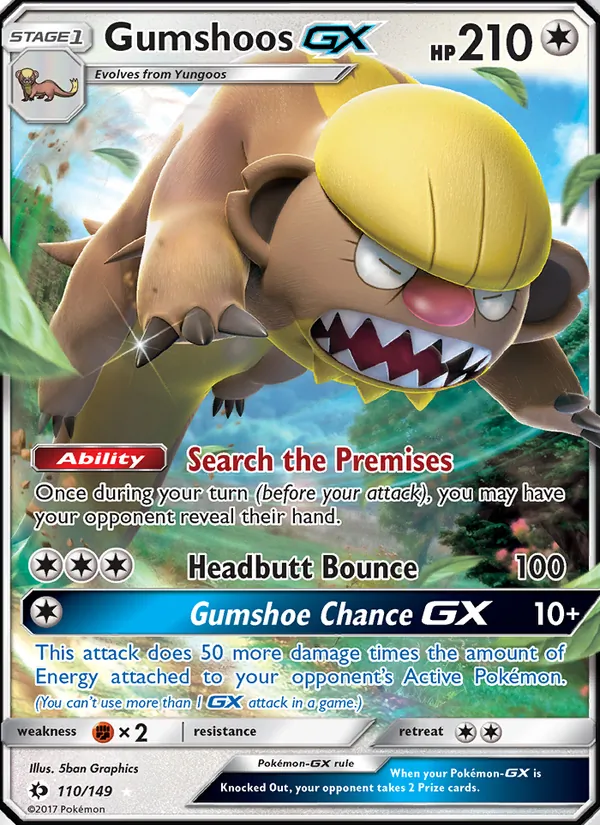 Gumshoos GX #110/149