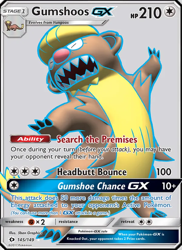 Gumshoos GX #145/149