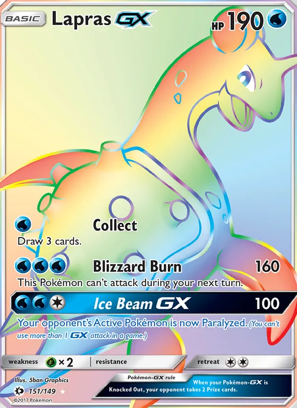 Lapras GX #151/149