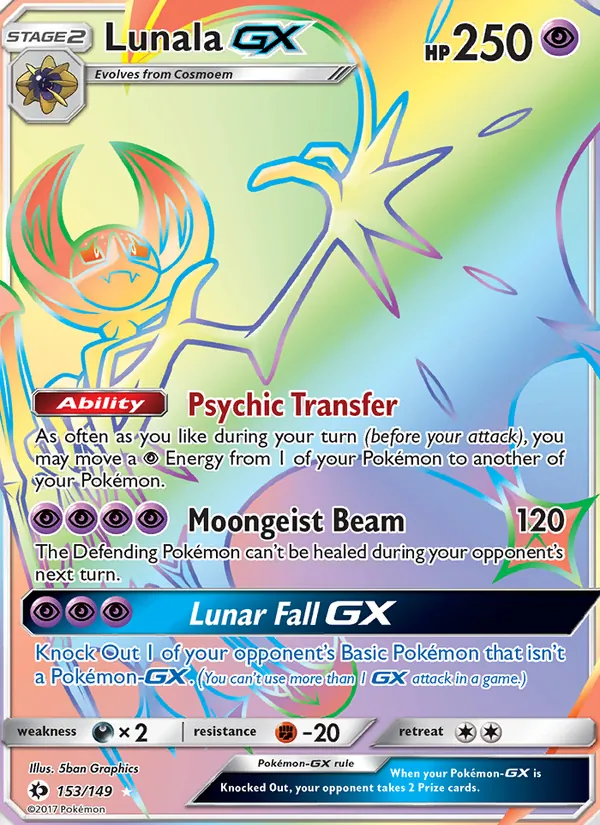Lunala GX #153/149