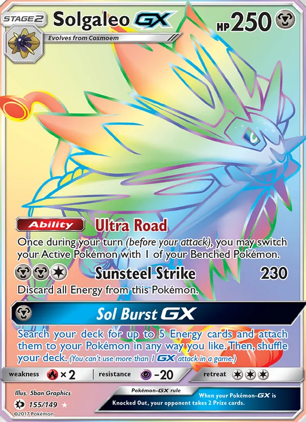Solgaleo GX #155/149