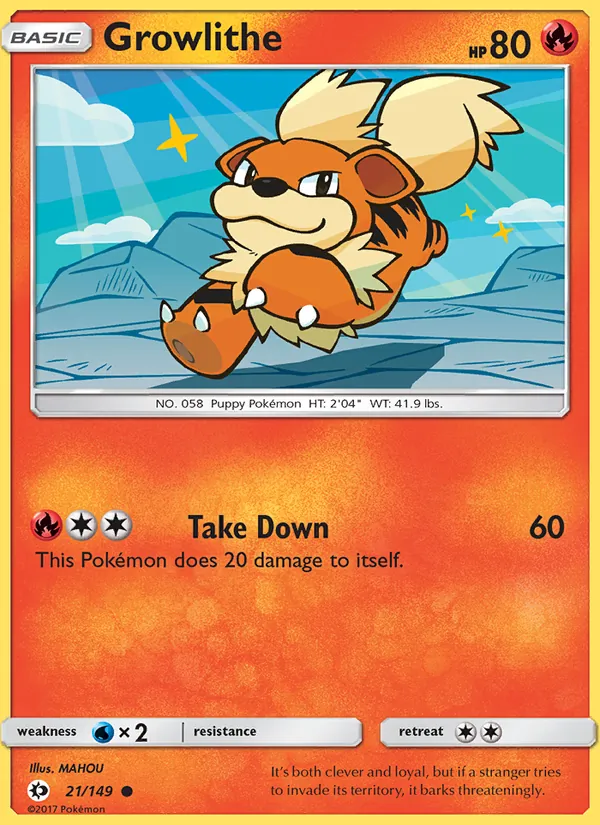Growlithe #21/149
