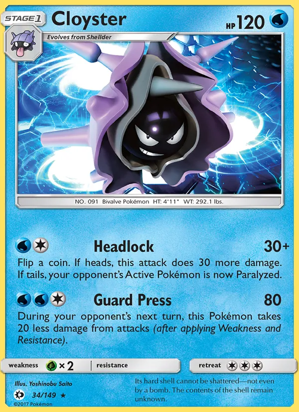 Cloyster #34/149