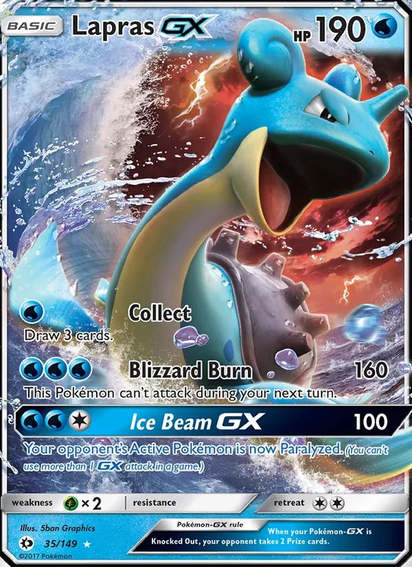 Lapras GX #35/149