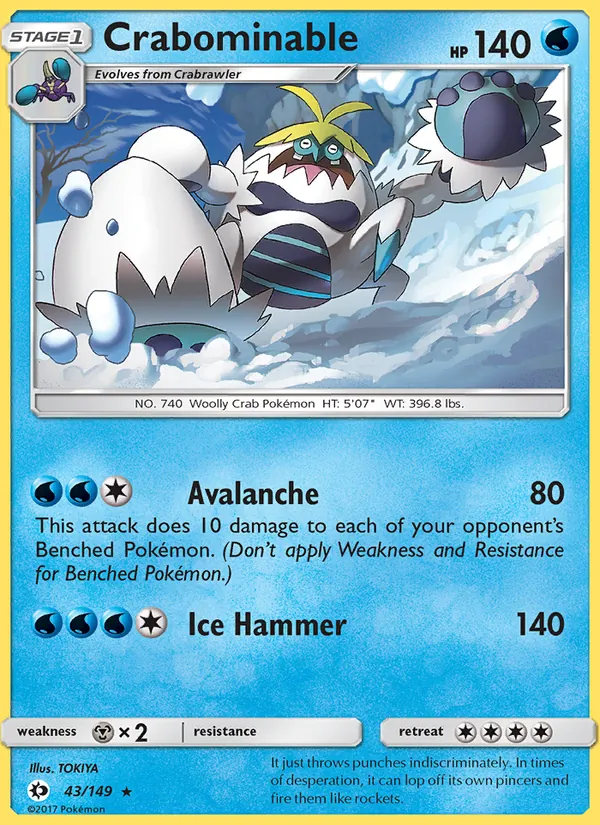 Crabominable #43/149