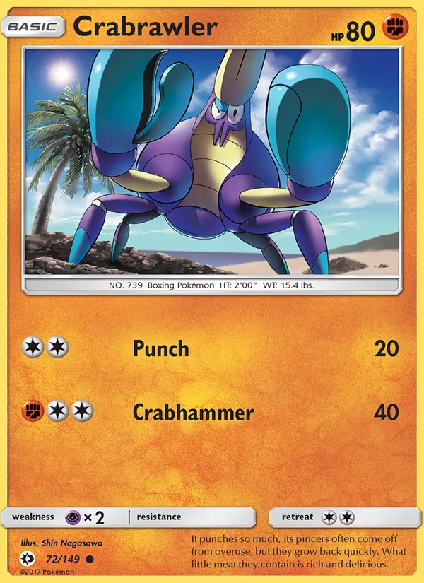 Crabrawler #72/149