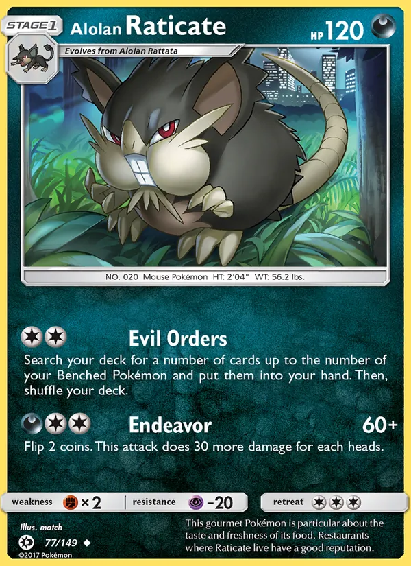 Alolan Raticate #77/149