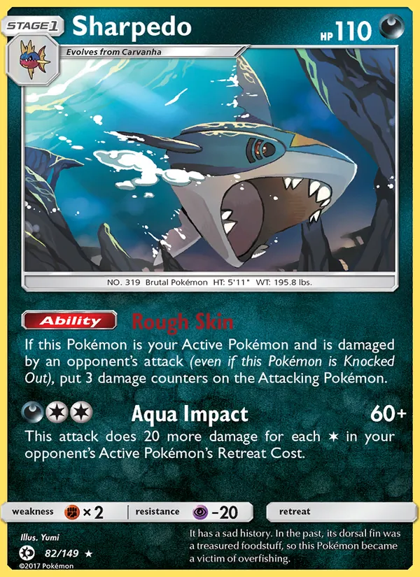 Sharpedo #82/149