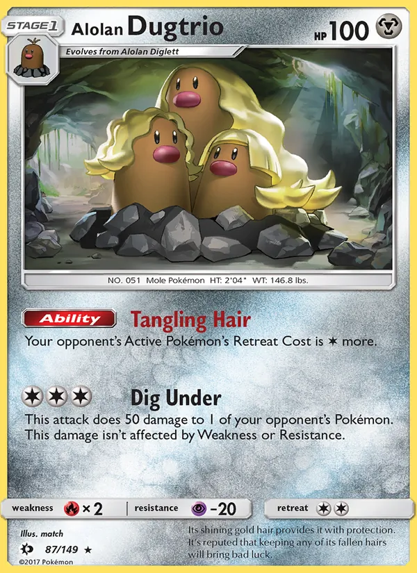 Alolan Dugtrio #87/149