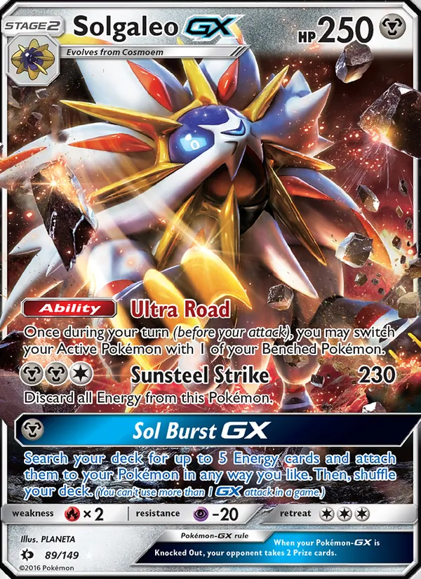 Solgaleo GX #89/149