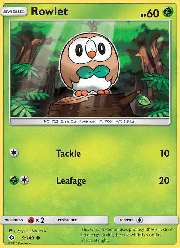 Rowlet #9/149