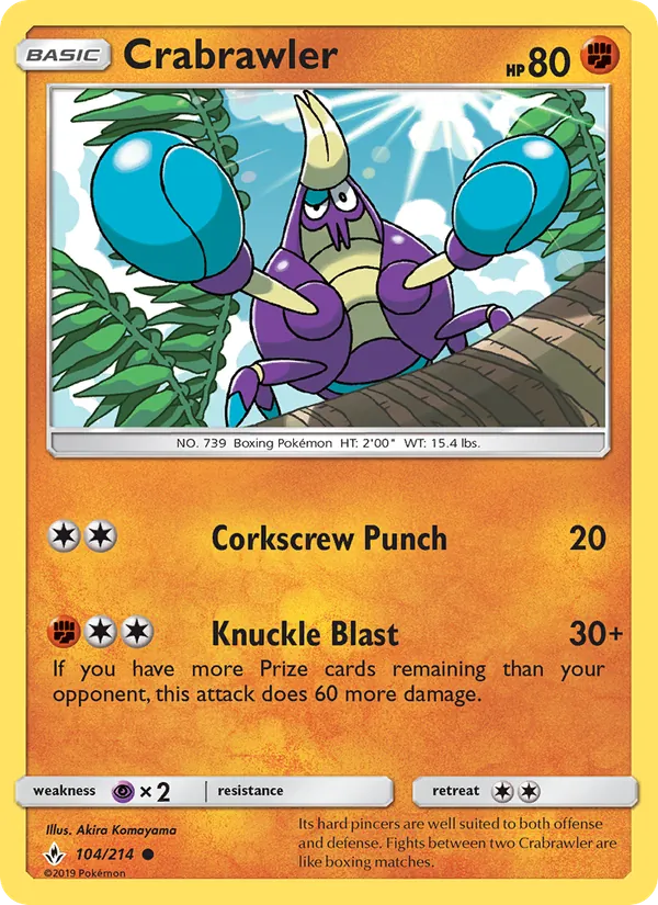 Crabrawler #104/214
