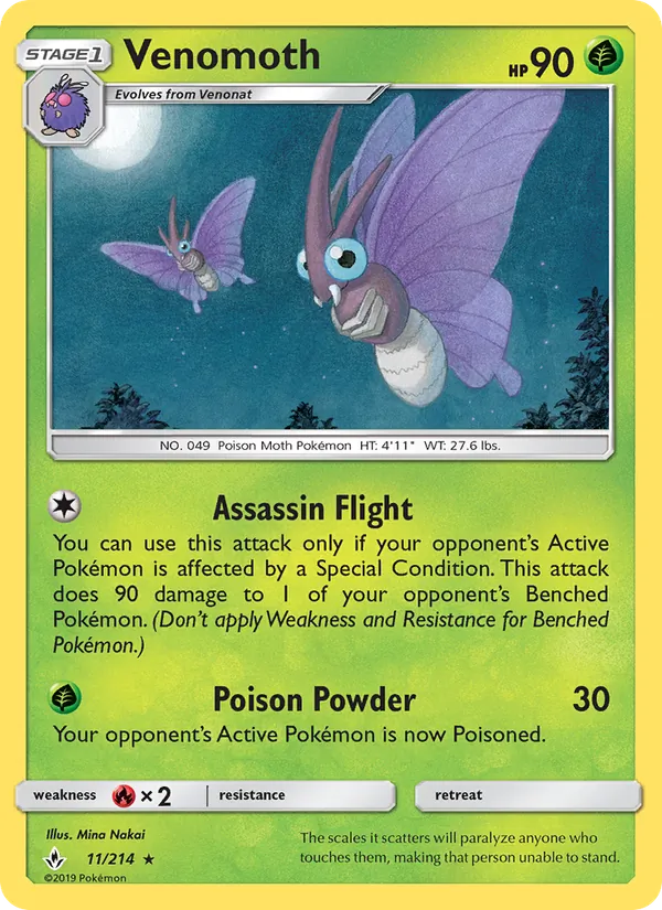 Venomoth #11/214