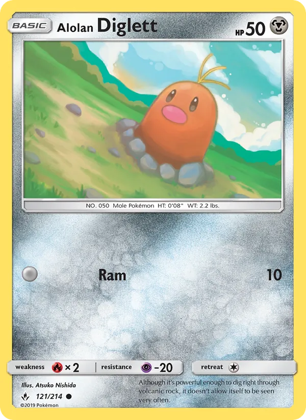 Alolan Diglett #121/214