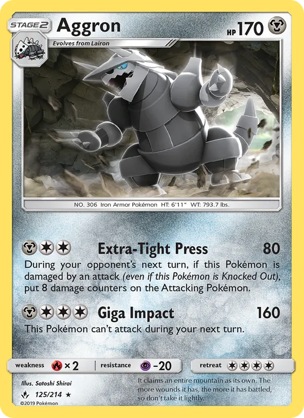Aggron #125/214