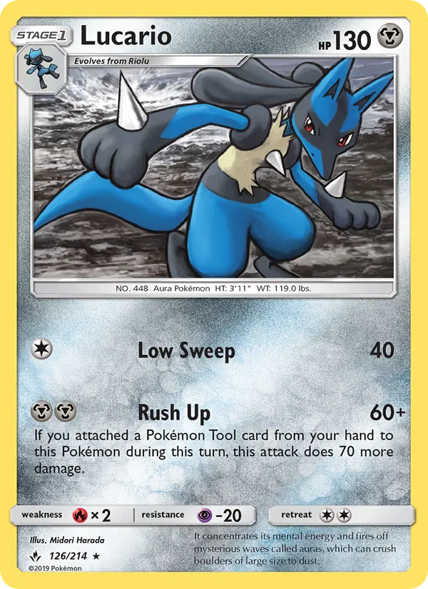 Lucario #126/214