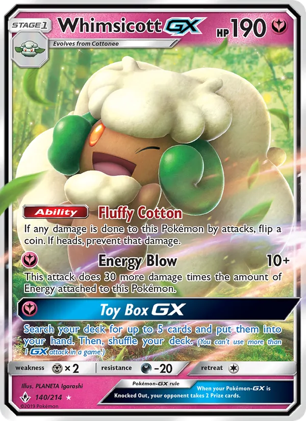 Whimsicott GX #140/214