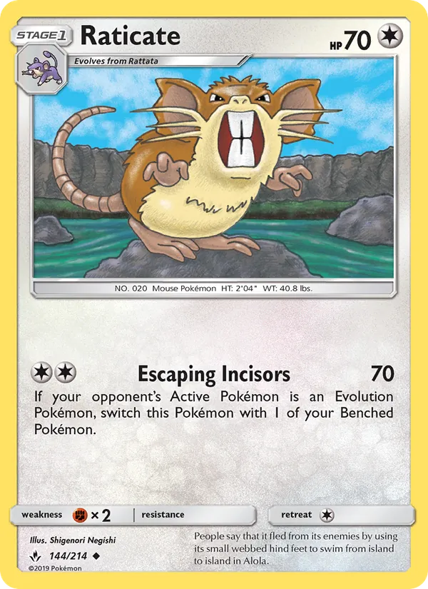Raticate #144/214