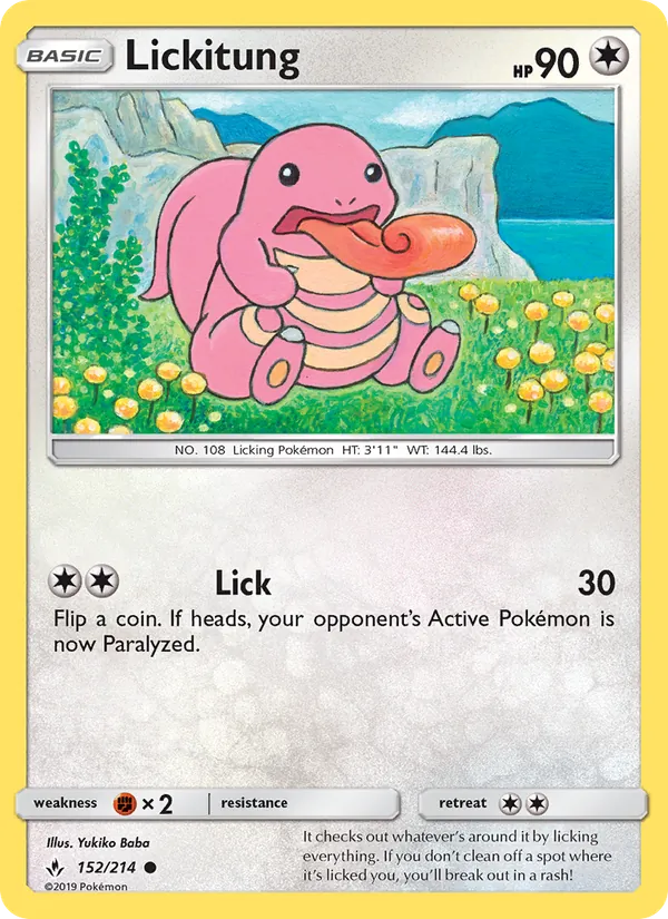 Lickitung #152/214