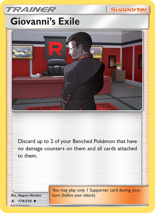 Giovanni’s Exile #174/214