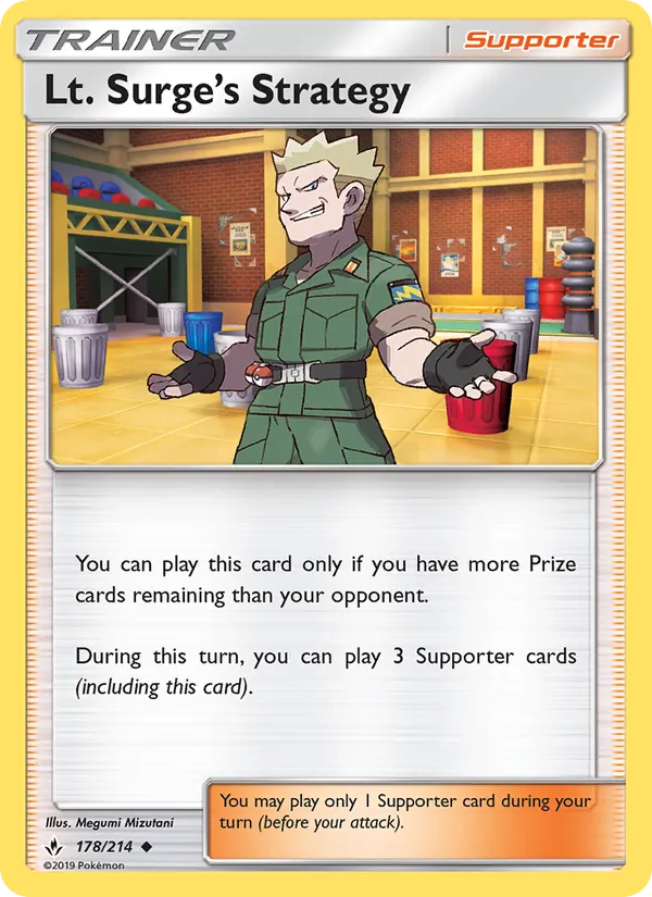 Lt. Surge’s Strategy #178/214